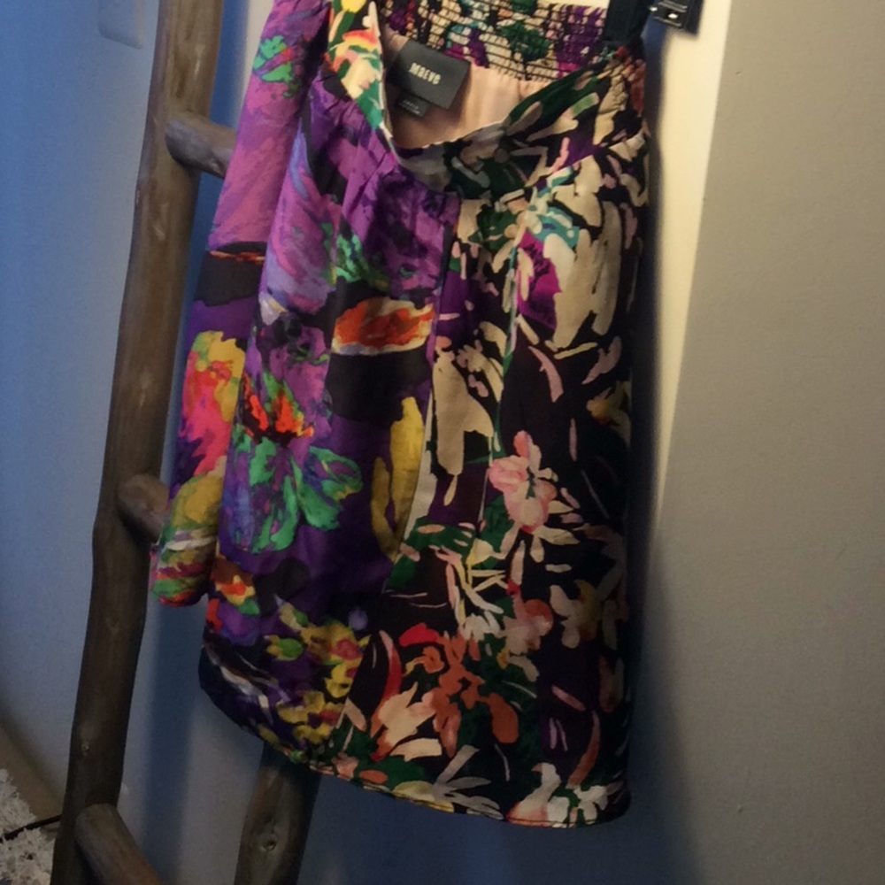 Antropologie  floral colorful skirt. Size S